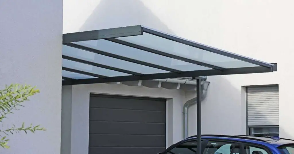 Carport Attached to a Garage